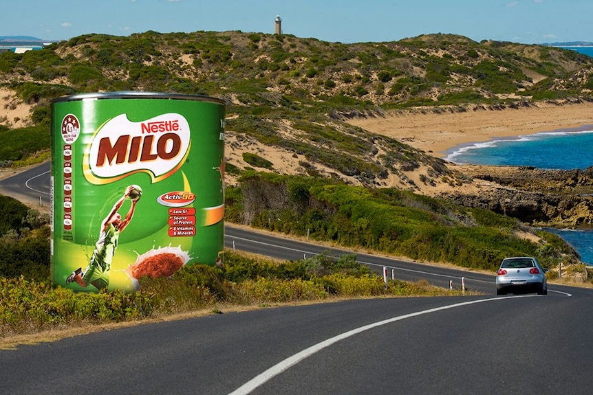 An image of the planned Big Milo Tin.