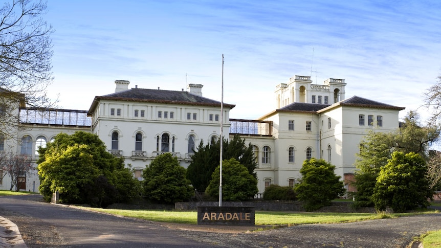 Victoria's first hospital for the mentally ill.