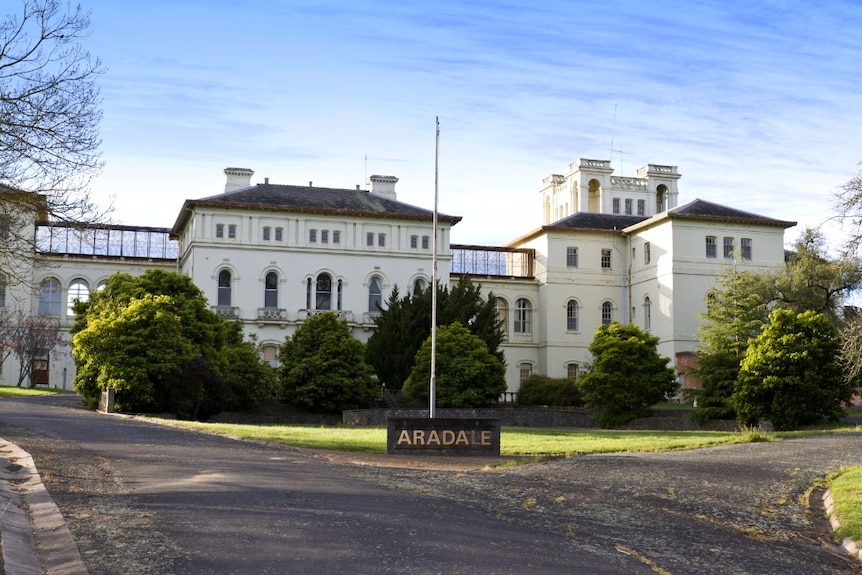 Victoria's first hospital for the mentally ill.