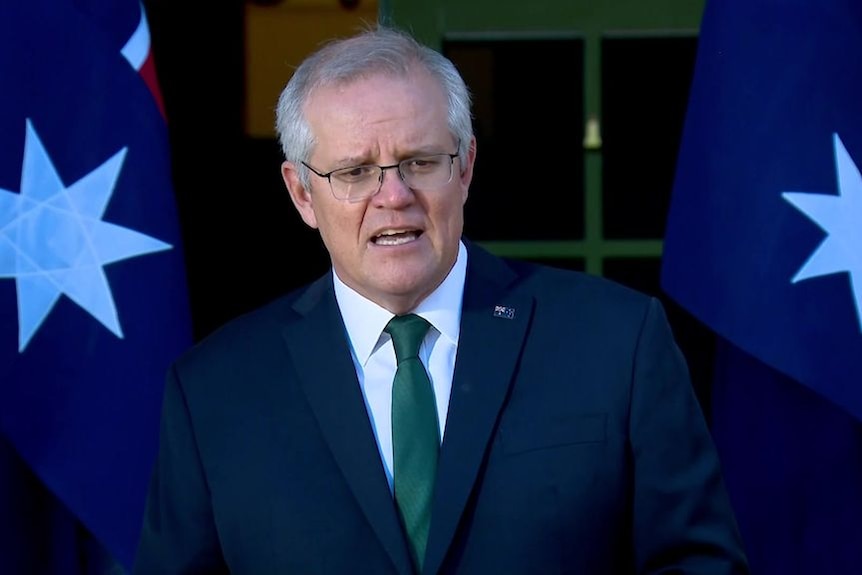 Prime Minister Scott Morrison says he takes responsibility for the slow COVID-19 vaccine rollout