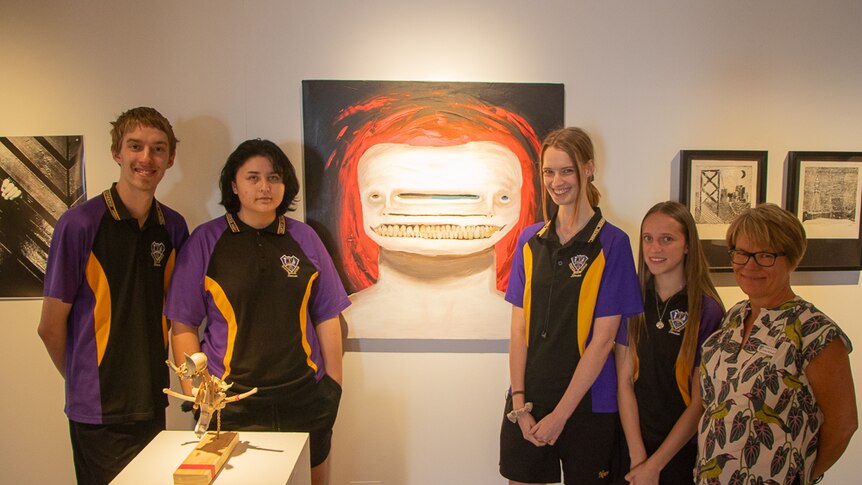 Students from the Bundaberg North State High School have works included in the 2020 Emerge exhibition.