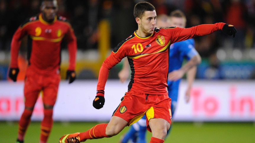 Belgium's Eden Hazard