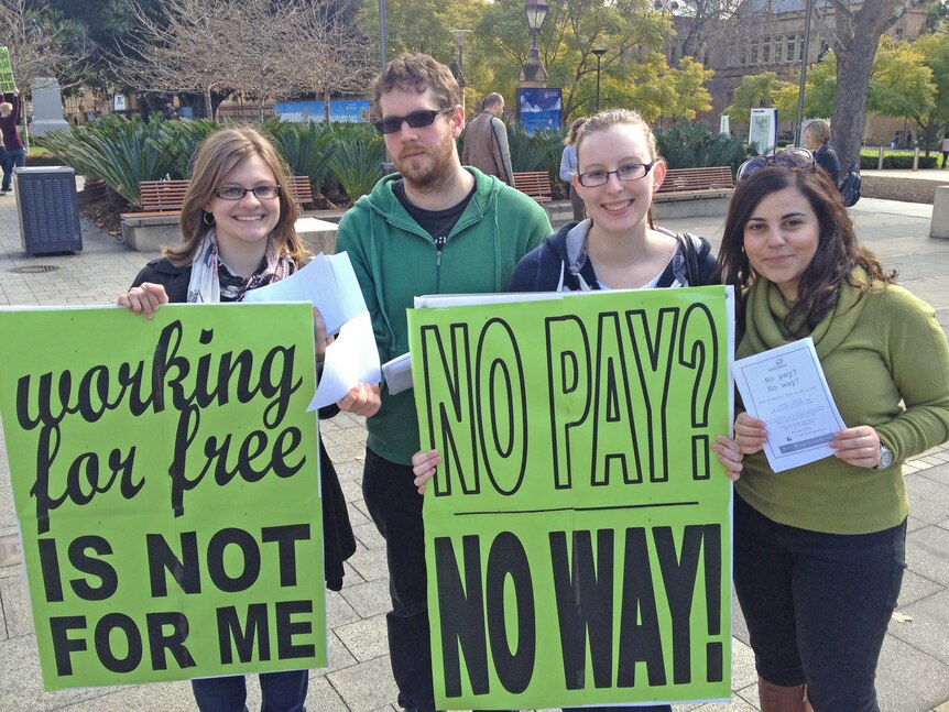 Supporters have been handing out leaflets and reminding young people of their rights