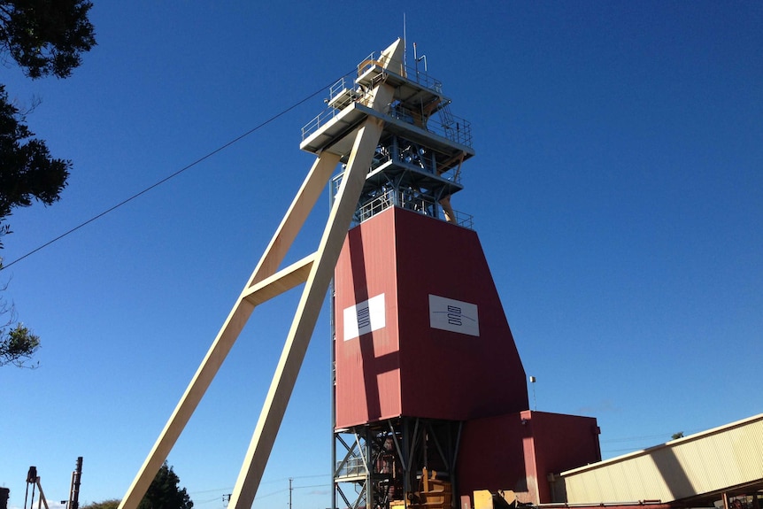 Ouverture 1 du chantier de la mine Beaconsfield