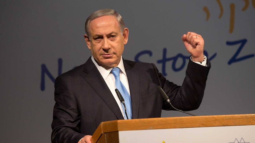 Benjamin Netanyahu at Zionist congress