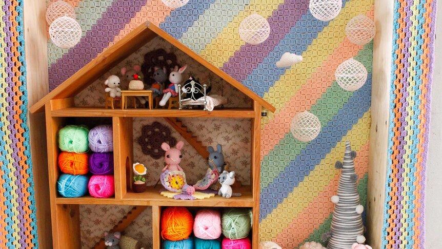 Makeshift make believe: Homemade toys - jam tin stilts, cotton