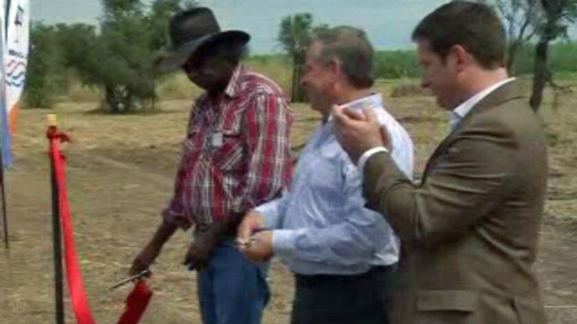 Opening Ord River Irrigation Scheme stage two.