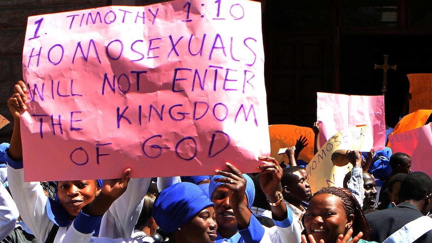 Zimbabwe gay protest