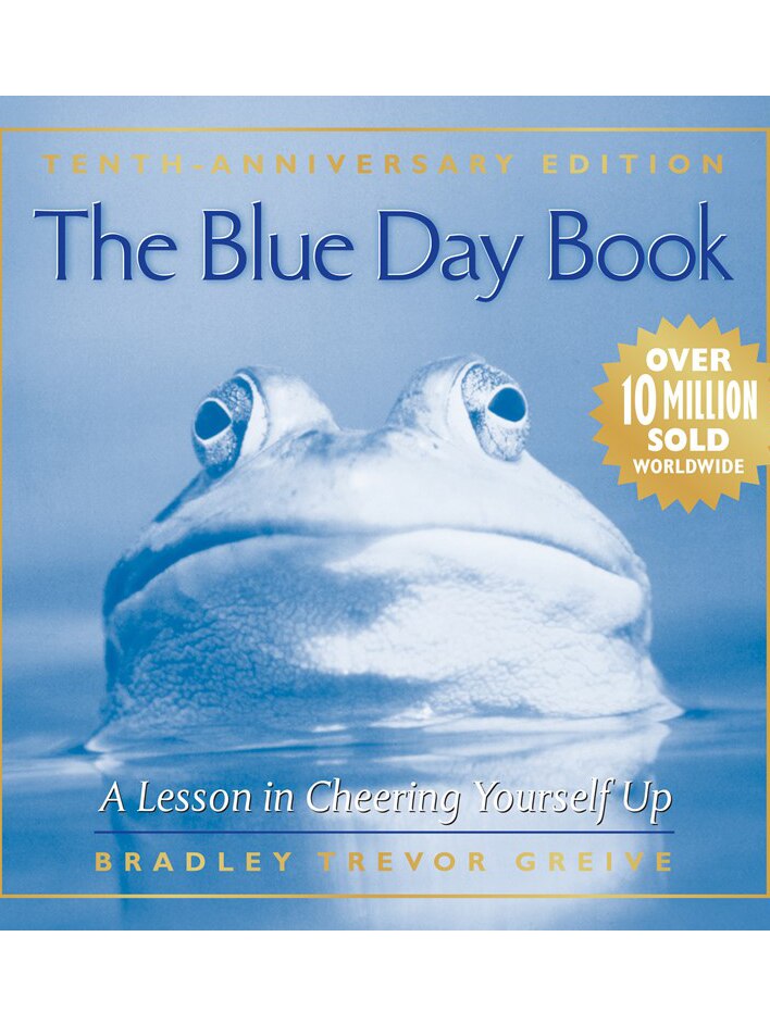 Cover of The Blue Day Book by Bradley Trevor Greive.