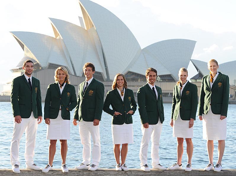 Opening Ceremony uniform of Australian Olympic Team.