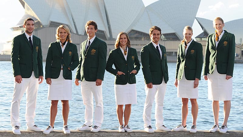 It's not quite fair to compare these uniforms to bowls club get-up.