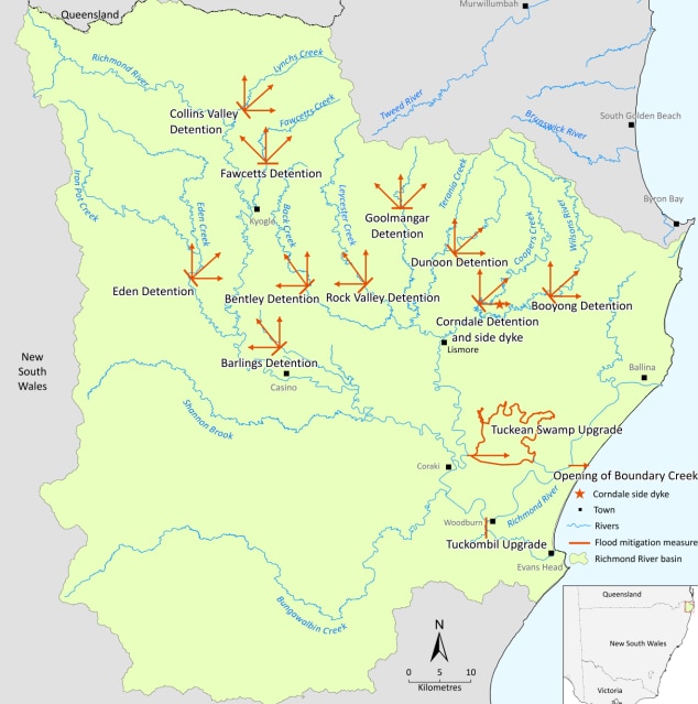 flood mitigation map