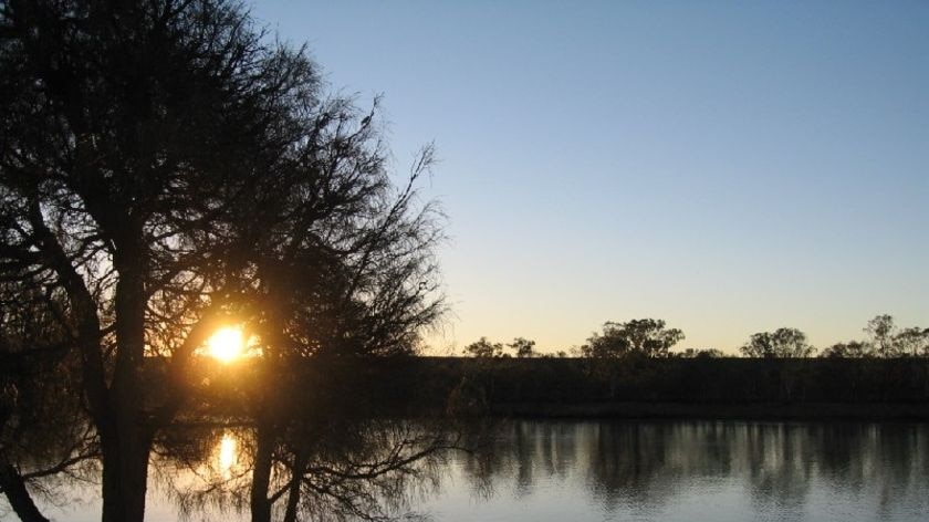 Murray at sunset