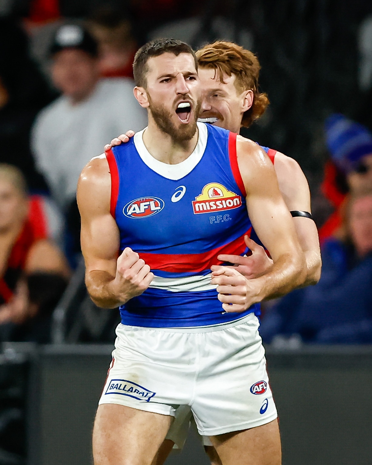 Bulldogs defeat Bombers by 41 points to consolidate AFL top-eight spot