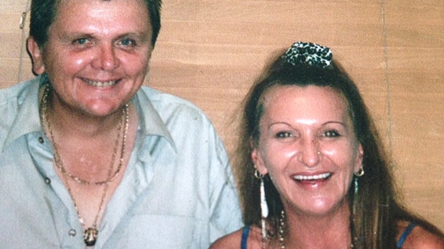 Maryanne Caric and her partner, who died a year ago.