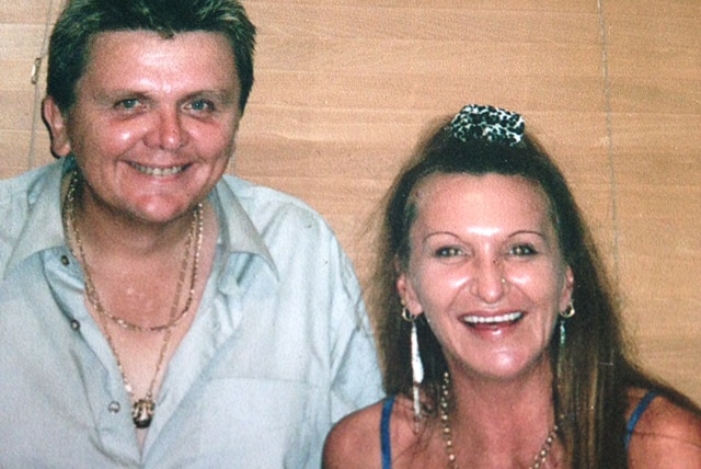Maryanne Caric and her partner, who died a year ago.