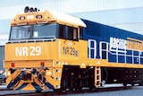 A Pacific National locomotive.