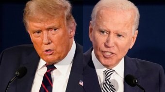 US President Donald Trump and Democratic nominee Joe Biden