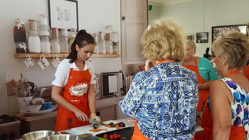 Country Kitchens QCWA healthy cooking course