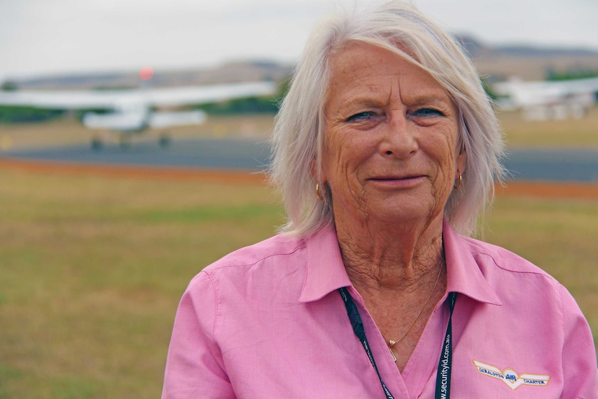 Managing director and chief pilot at Geraldton Air Charter Wendy Mann