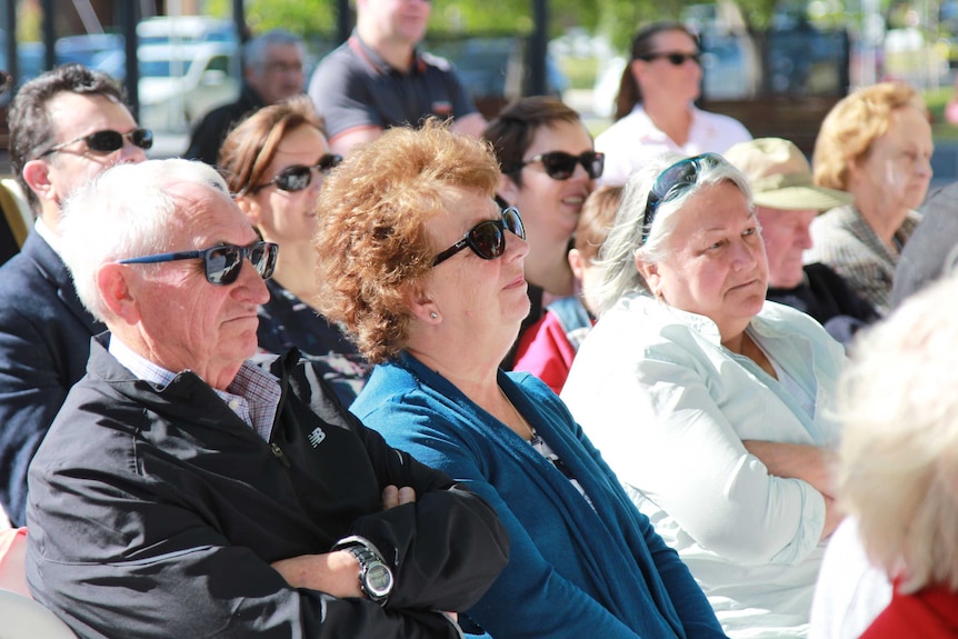Audience members at an ABC local radio broadcast in Melton.
