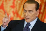 Italy's former prime minister Silvio Berlusconi