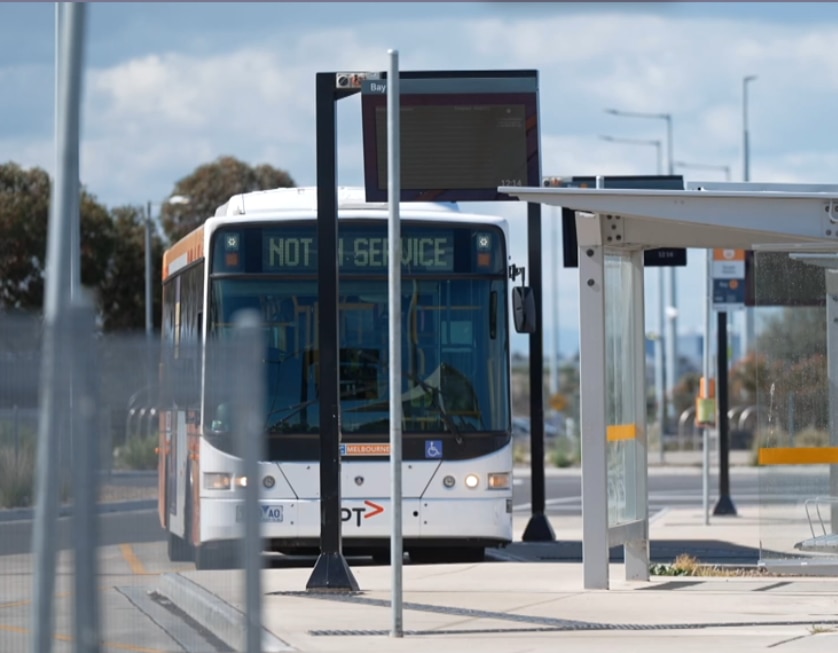 bus parking at bay
