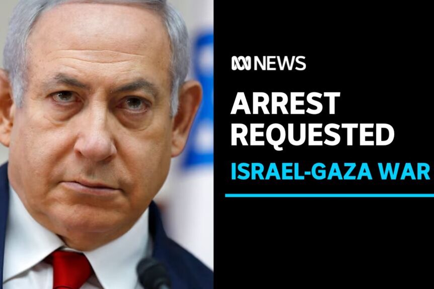 Arrest Requested, Israel-Gaza War: Israel Prime Minister Benjamin Netanyahu at a media conference.