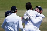 Moeen Ali celebrates wicket against South Africa
