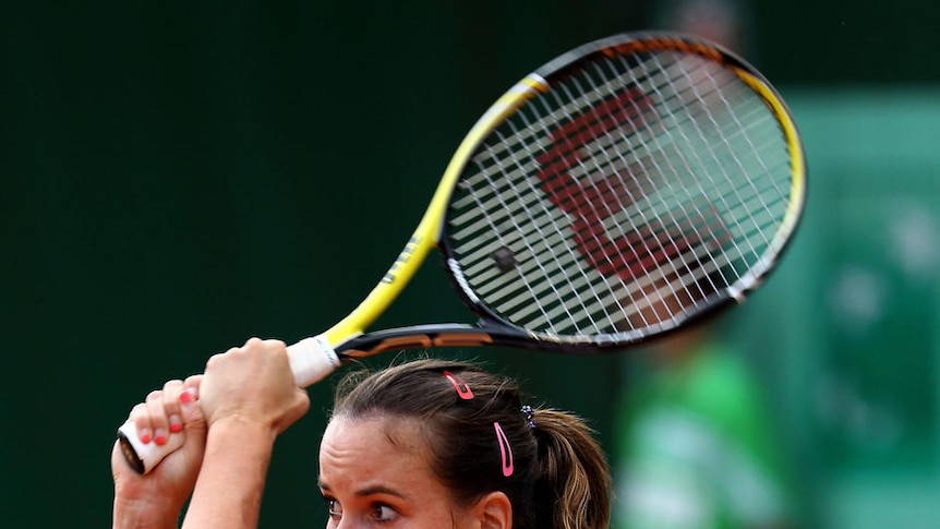 Jarmila Gajdosova will defend her Hobart International title in January.