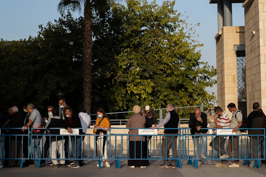 Booster clinic in Jerusalem