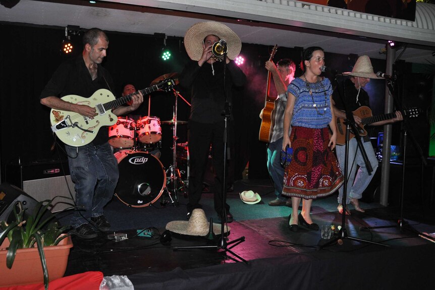 The Mexicans perform at the Arnhem Club.