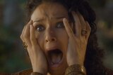 Ellaria Sand screams while reacting to the death of Oberyn Martell in HBO's Game of Thrones