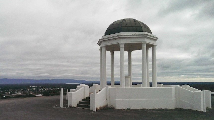 Big Hill in Stawell, the site of a rejected open-cut gold mine.