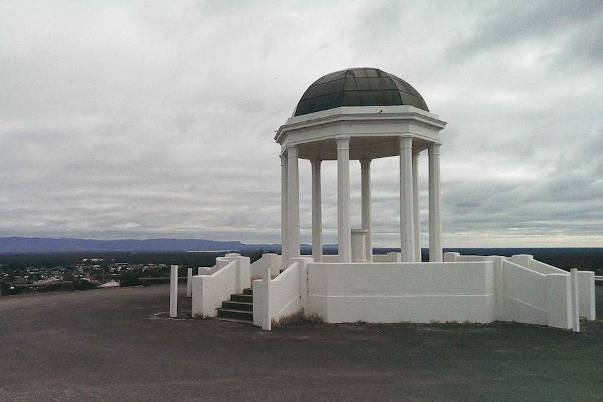 Big Hill in Stawell, the site of a rejected open-cut gold mine.