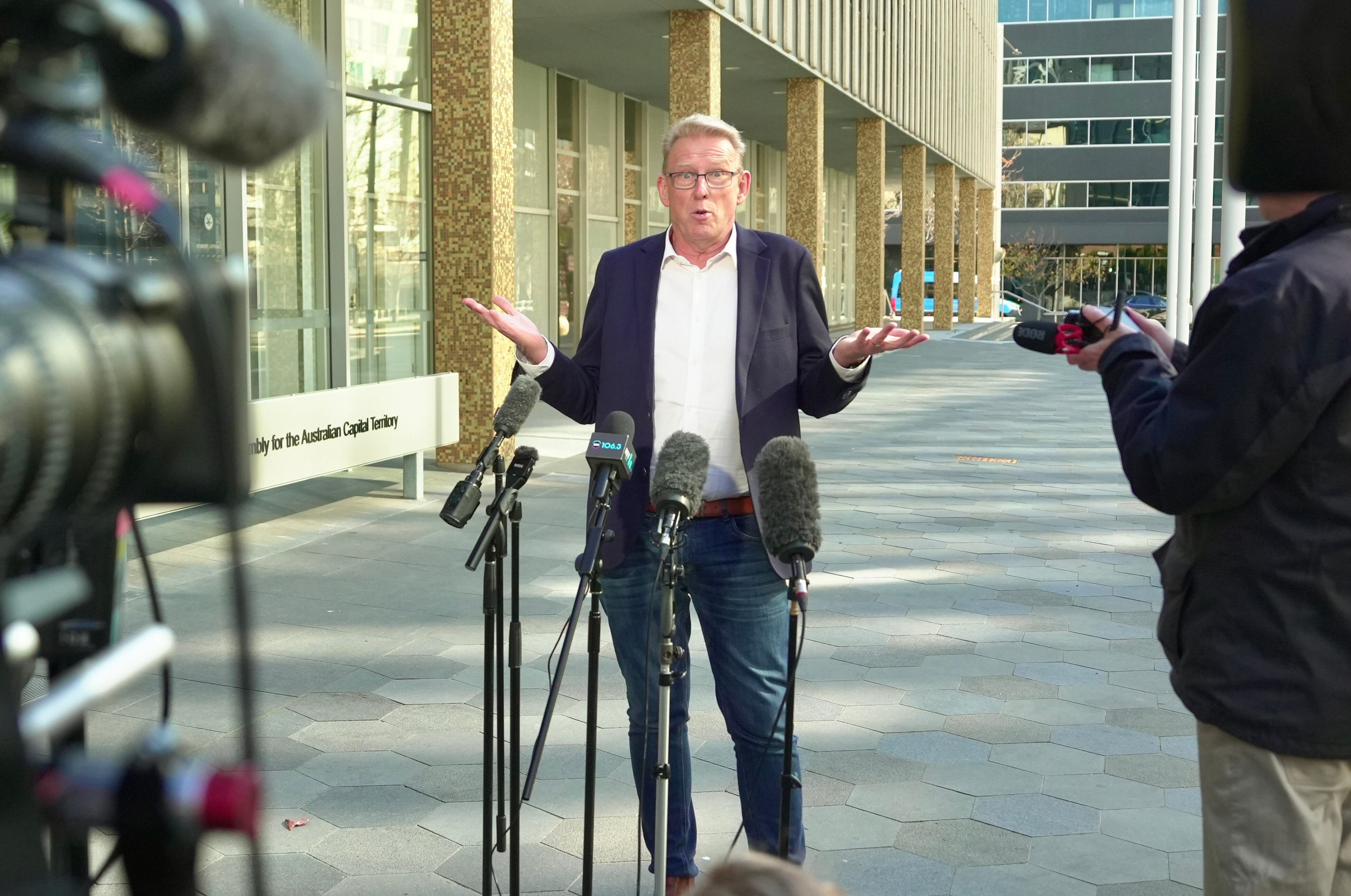 ACT Opposition Leader Mark Parton admits to texting 'f*** my job is ...
