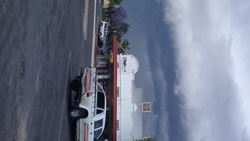 Storm clouds above Renmark