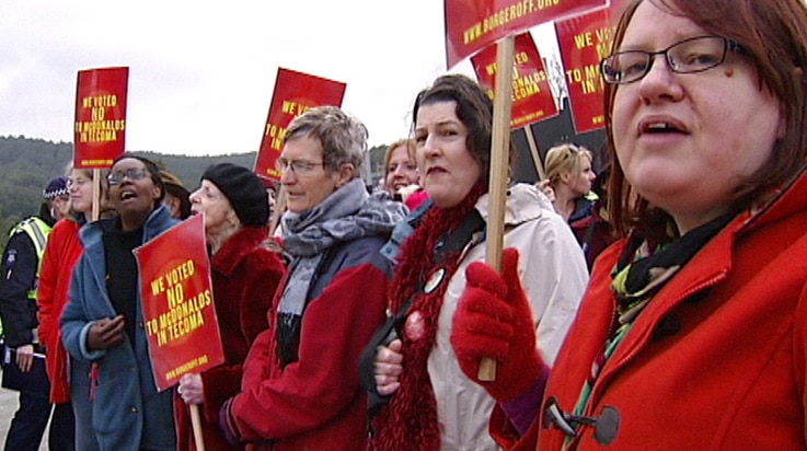 McDonald's seeking damages over Tecoma delays