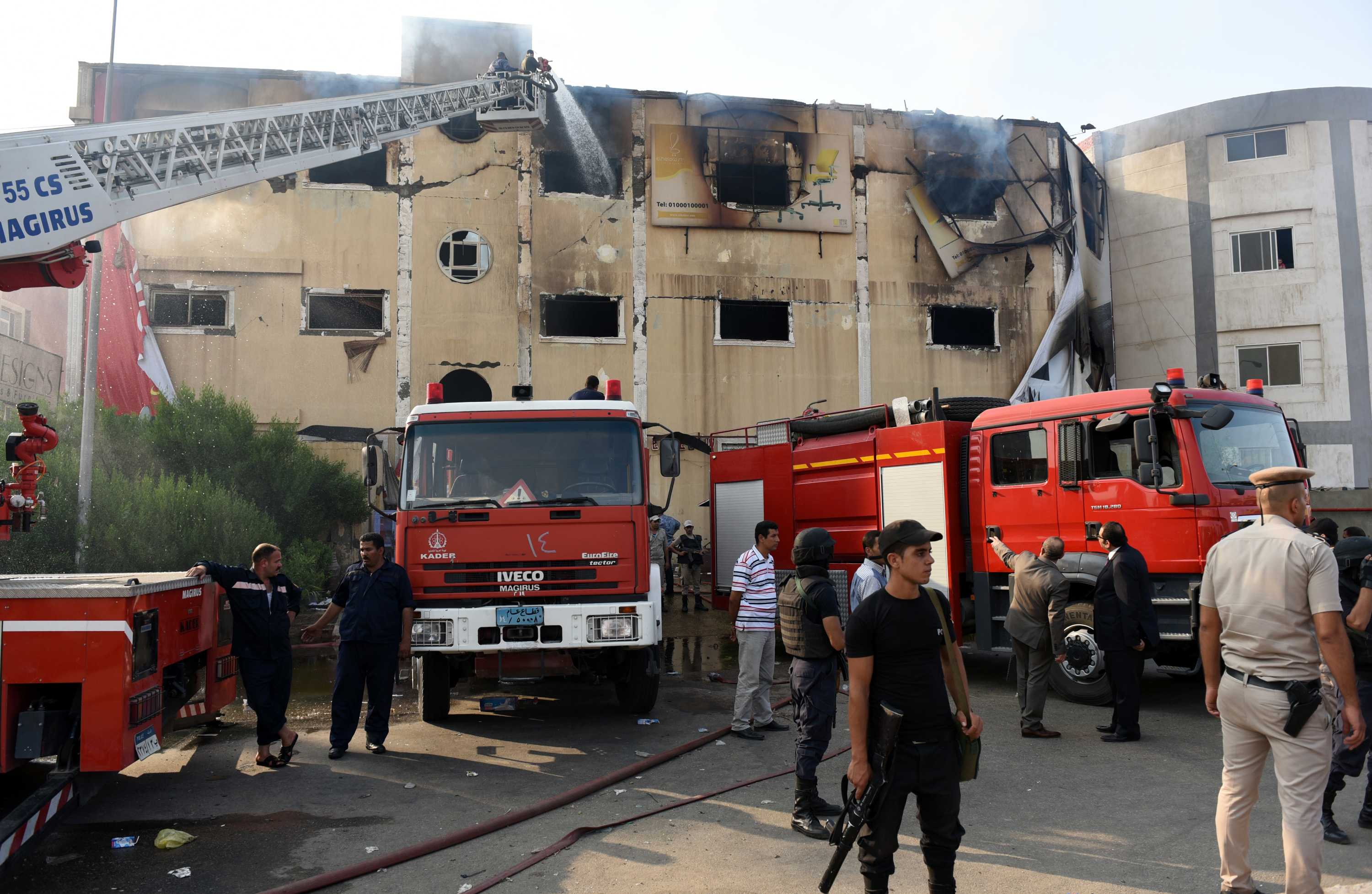 Cairo furniture factory fire kills 25 people, Egyptian health ministry