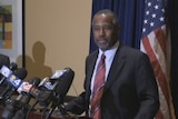 Republican candidate in the US 2016 election Ben Carson