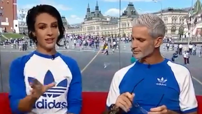 SBS presenter Lucy Zelic addresses social media criticism during the World Cup.