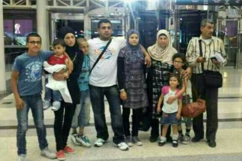 The Lebanese family of Hussein Ahmad Khoder en route to Australia