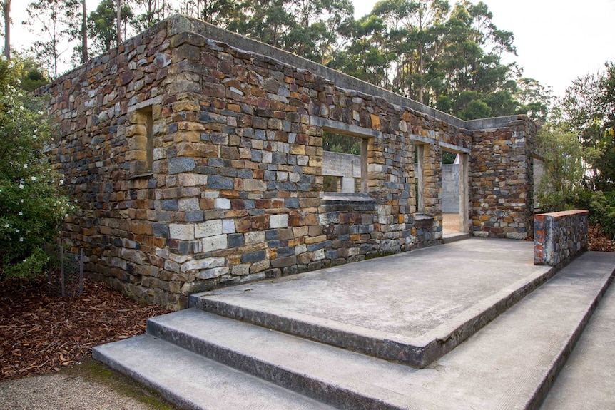 Remains of the Broad Arrow Cafe at Port Arthur