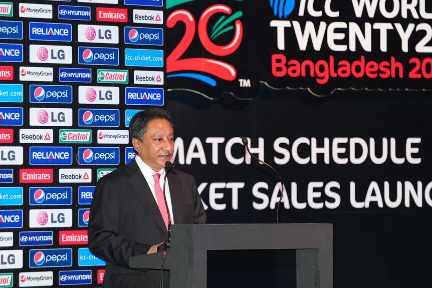Bangladesh Cricket Board president Nazmul Hassan
