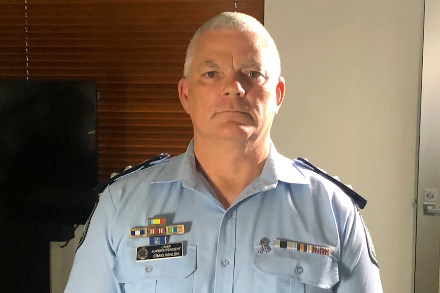 Townsville's Police Chief Superintendent Craig Hanlon.