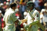 Ricky Ponting and Steve Waugh