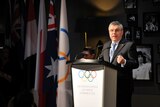 IOC president Thomas Bach speaks during International Women in Sport Award in November 2015.