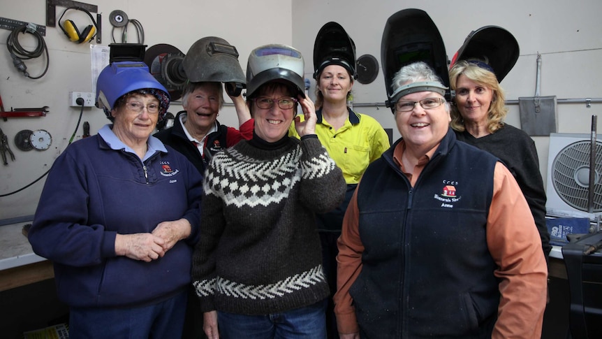 Women welders of Ulverstone.