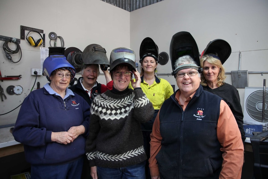 Women welders of Ulverstone.