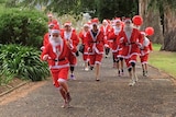 Hobart's Santa Fun Run